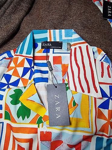 Мужская рубашка, XL, Все размеры, Zara, Новый, Самовывоз at lalafo.kg Мужская рубашка, XL, Все размеры, Zara, Новый, Самовывоз
