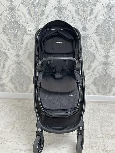 Коляски: Коляска, Другой бренд, цвет - Черный, Б/у, Самовывоз — 5