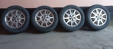 б у шины диски: Железные Диски R 16 Toyota, Комплект, отверстий - 4, Б/у — 3