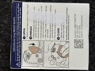 Мед. товарлар: Trelegy Ellipta 100/62.5/25 mcg Продаю оригинальный ингалятор Trelegy — 2