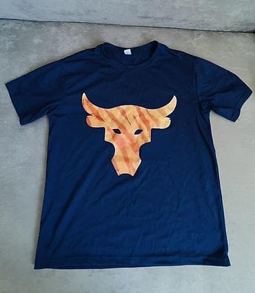 Мужская футболка, L, Under Armour, Б/у, цвет - Синий, Самовывоз, Бесплатная доставка, Платная доставка at lalafo.kg Мужская футболка, L, Under Armour, Б/у, цвет - Синий, Самовывоз, Бесплатная доставка, Платная доставка