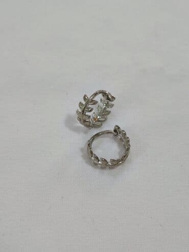 самые красивые свадебные платья в мире: Серебряные серьги, Проба 925, Женские, Новый — 3