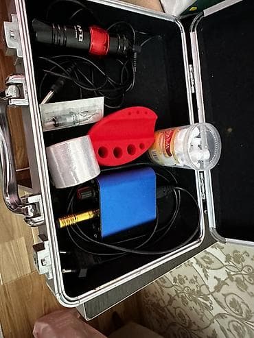 макияжа: Тату-набор в кейсе ✨ Каш жасоого жана ооз боёгонго профессионалдуу — 1