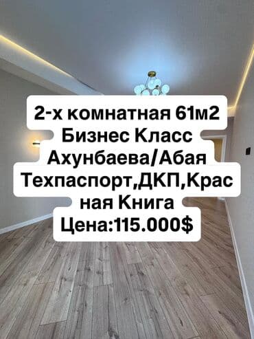 сдаётся квартира новопокровка: 2 комнаты, 61 м², Элитка, 14 этаж, Дизайнерский ремонт — 1