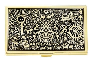 картридер для паспорта бишкек: Визитница, цвет - Золотой, Б/у, Унисекс — 1