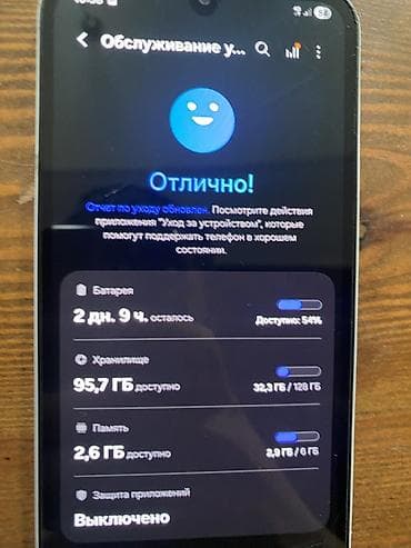 Уюлдук телефондор жана аксессуарлар: Samsung Galaxy A15, Колдонулган, 128 ГБ, түсү - Ак, 2 SIM — 4