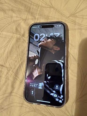 IPhone 16, Б/у, 256 ГБ, Голубой, Защитное стекло, Чехол, Коробка — 3