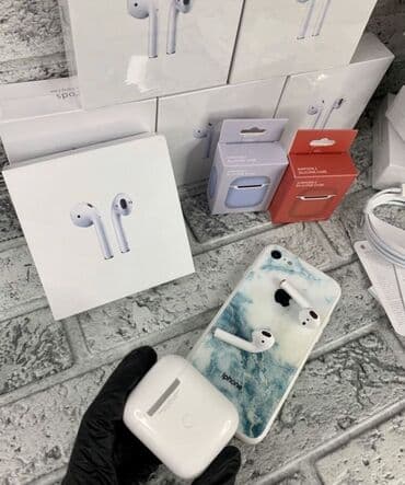 recrsi airpods: Вкладыши, Apple, Новый, Беспроводные (Bluetooth), Классические — 6