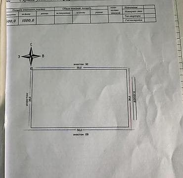 кок джар ж м: 15 соток, Курулуш, Кызыл китеп, Техпаспорт — 5