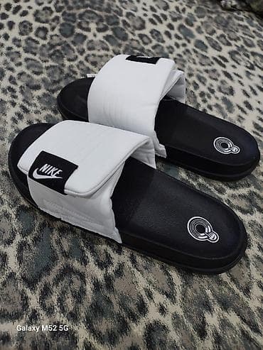 Босоножки, сандалии, шлепанцы: Мужские сандалии, 40.5, 41, 41.5, Nike, Новый, цвет - Белый, Самовывоз — 1