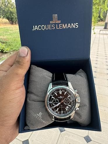 Часы Jacques Lemans оригинал мужские, в фирменной коробке с подушечкой