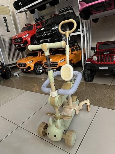 велосипед 3 в 1: Детский самокат, Трёхколёсный — 4