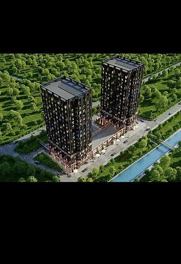 2 комнаты, 88 м², Асанбай мкр Элитка, 17 этаж, ПСО (под самоотделку)