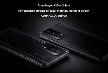 ноутбук жаны: Redmi, Redmi K60, Колдонулган, 256 ГБ, түсү - Кара, 1 SIM, 2 SIM — 2
