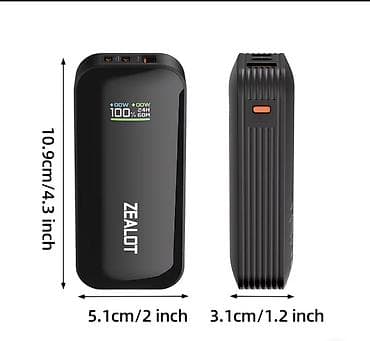 galaxy 22 ultra: ZEALOT Y5500 — портативный power bank с реальной емкостью 10000 мА·ч и — 5