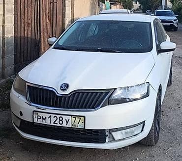 россия номер: Skoda Rapid: 2014 г., 1.6 л, Механика, Бензин, Седан — 1