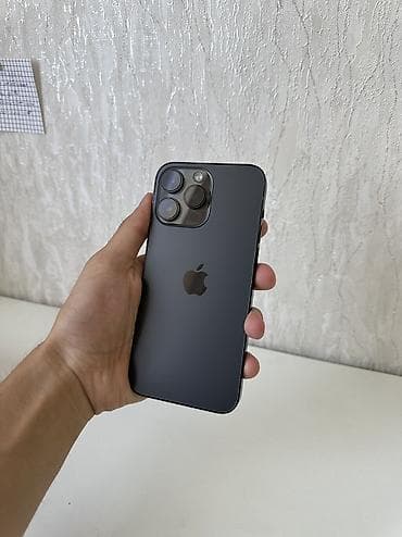 акб: IPhone 14 Pro Max, Б/у, 256 ГБ, Черный, 88 % — 1