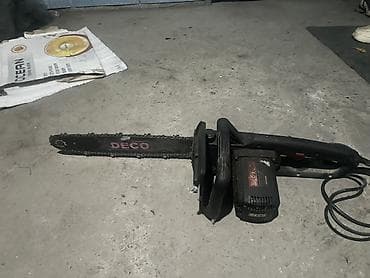 Инструменттердин топтому: Электрическая цепная пила DECO - Тип: сетевая цепная пила - Питание — 2