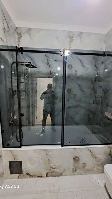упаковочные товары: Стекломир Мы делаем Офисные перегородки Перила стеклянные Двери — 2