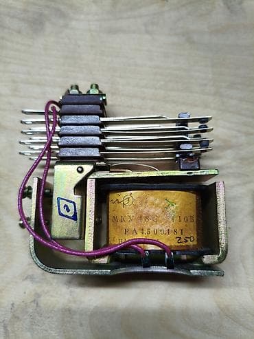 Магнитолы: Электромагнитное реле МКУ48С Описание: - Тип: многоконтактное — 6