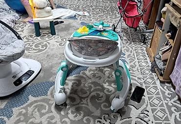 Автокреслолор: Детские ходунки-трансформер с игровой панелью - Формат 2-в-1 — 4