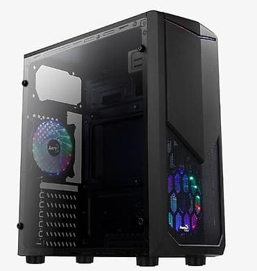Комплектующие для ПК: Корпус ПК, Новый, AeroCool, ATX, цвет - Черный — 1
