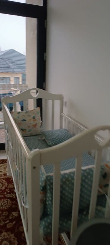 кроват ош: Кроватка приставная в скандинавском стиле! У кроватки имеется маятник — 3