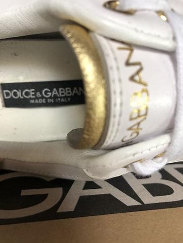 кеды dodo: Кроссовки Dolce & Gabbana Portofino Размер 38, из Европы - Цвет — 6