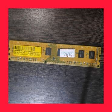 sodimm ddr3 4gb: Оперативдик эс-тутум, Колдонулган — 1