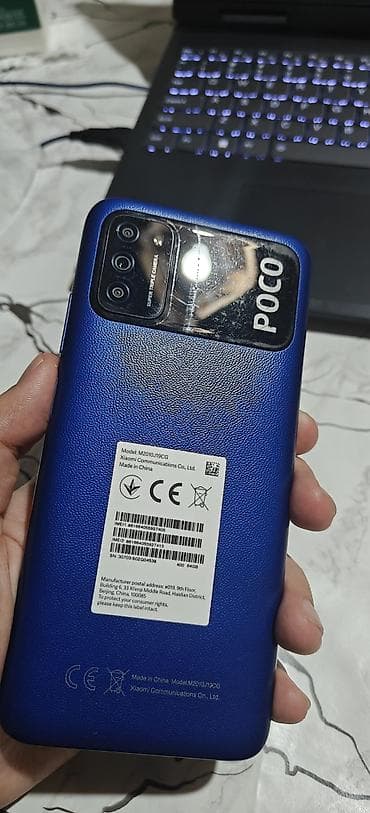 techno pova 5: Poco M3, Б/у, 64 ГБ, цвет - Голубой, 2 SIM — 7