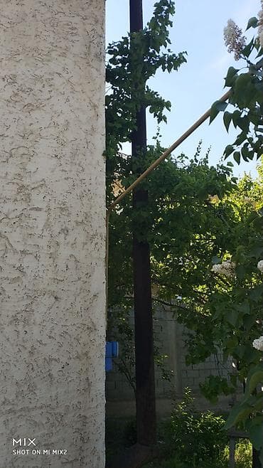 Труба от печки - Прочная стальная труба установлена вертикально