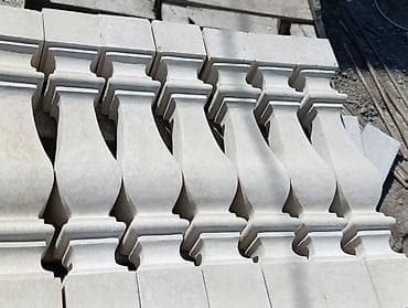 Изготовление балясин Материал: Камень, Стиль: Классический