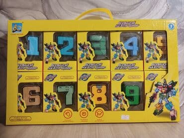 машина трансформер: Игрушка трансформер цифры — 1