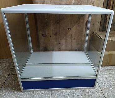 cab 30: Витринные шкафы из стекла: Размер 900х900х600мм. В наличии 6 шт — 4