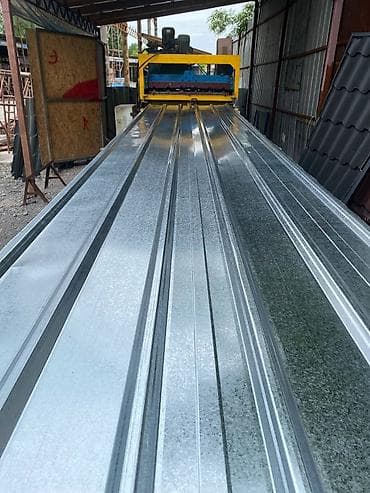 двускатный двускат: Профнастил для кровли и ограждений - Профиль: универсальный — 3