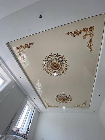 Буюртмага эшиктер: Керме шыптар Жылтырак, Жылтырабаган, 3D потолоктор Кепилдиги, Акысыз консультация, Акысыз ченөө — 3