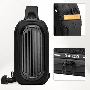 сумки для ноутбуков decoded: Акция на сумки и рюкзаки от Ozuko -20% Ozuko 9562 мужская сумка-слинг — 2