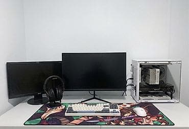 aoc 24: Компьютер, ядер - 6, ОЗУ 16 ГБ, Игровой, Б/у, AMD Ryzen 5, SSD — 1