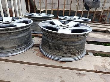 abs e39: Литые Диски R 16 Mercedes-Benz, Комплект, отверстий - 4, Б/у — 1