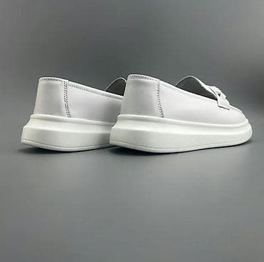 Женская обувь: Лоферы, 40, Новый, цвет - Белый, Платная доставка — 4