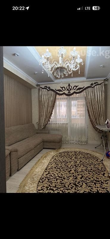 4 комнаты, 136 м², Асанбай мкр Элитка, 1 этаж, Дизайнерский ремонт — 3