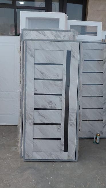 картины для интерьера: Входные/межкомнатные двери современного дизайна - Модель 1: светлая — 1