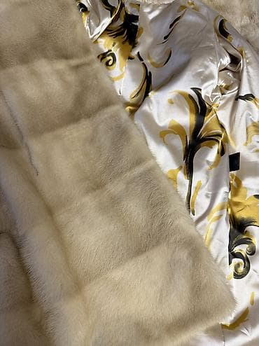 свадебную шубку: Шуба, Норка, По колено, С капюшоном, M — 3