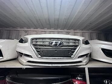 Бампер Hyundai, Б/у, Оригинал — 1