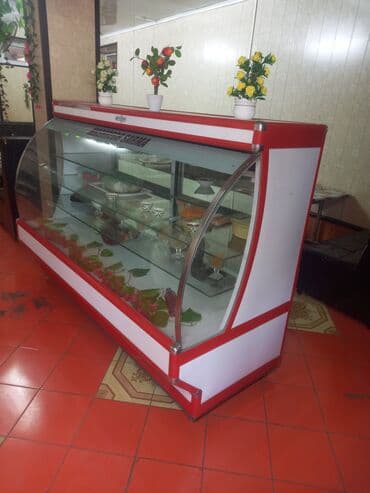 элитная посуда в бишкеке: Витрина холодильник 2 м. туркия Особенности и комплектация: - Корпус — 4