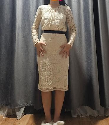 плащ велюр: Вечернее платье, Коктейльное, Длинная модель, С рукавами, S, M — 1