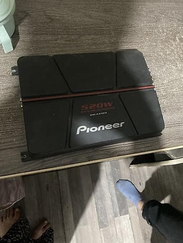 max: Автомобильный усилитель Pioneer GM-A6704 - Мощность: до 520 W — 1