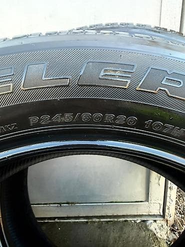 mekab r16: Шины 245 / 60 / R 20, Лето, Б/у, Комплект, Внедорожные (АТ/МТ), Япония, Bridgestone — 4