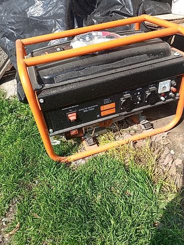 Бензиновый генератор BG-1500 - Тип: переносной бензогенератор в