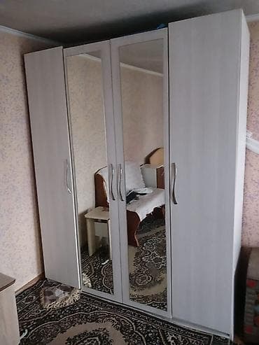 Промышленная химия: Гарнитур для спальни и гостиной. Состав: - Шкаф-купе/распашной на 4 — 1